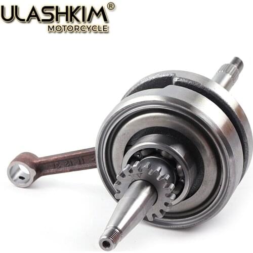 GY6 139QMB 44mm Stroker Crankshaft, Performance Crank for 49cc & 50cc Scooters GY6 Crankshaft 16T 22T