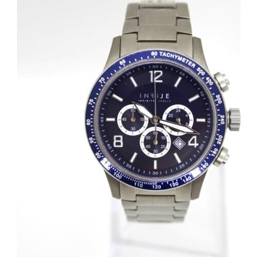 INFIJE- Chrono Quartz Watch in Steel - MADE IN ITALY