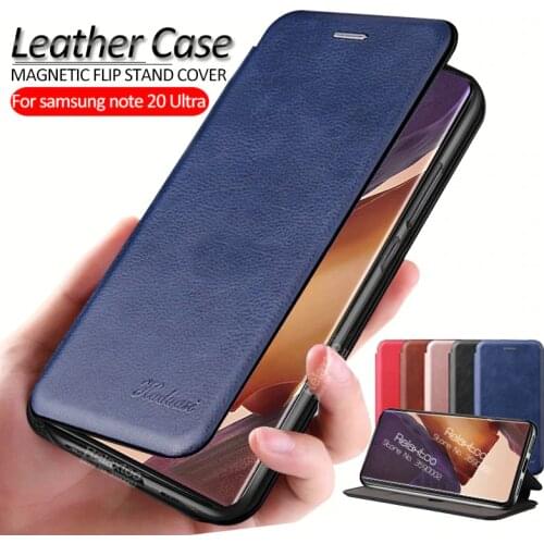 Leather Flip Magnetic cases For samsung note 20 Ultra s10 s20 plus note 10 lite not 8 9 s 20 note20 stand phone book cover coque