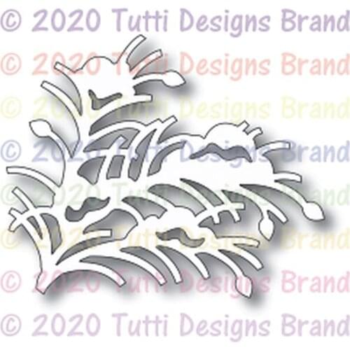 Snowy Sprig 2021 Metal Cutting Dies for DIY Scrapbooking and Card Making Decor Embossing Craft No Stamp