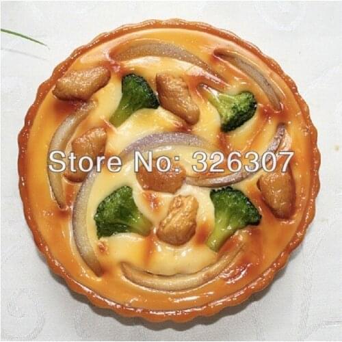 Pizza model artificial food customize model sample cuisine restaurant window display fake dish bacon Stufffed mode customized