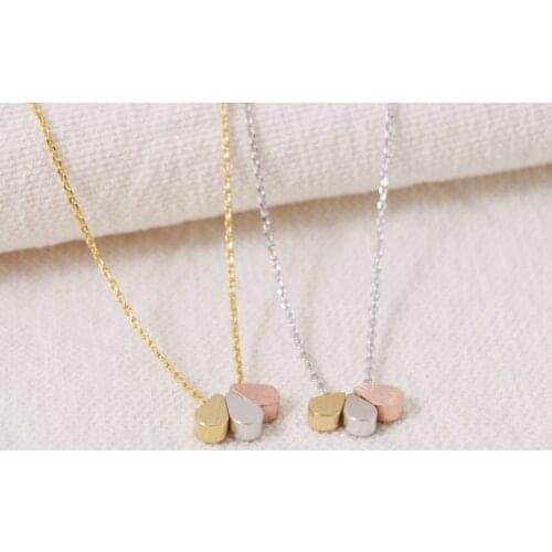 Fashion 3 Teardrops Necklace Pendant Necklace for women