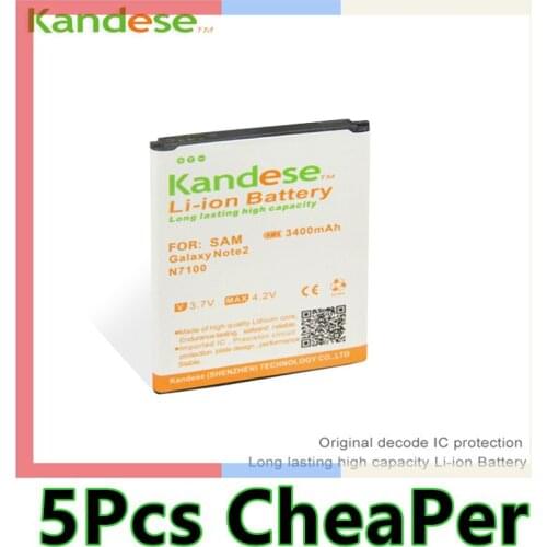 Wholesale 3400mAh EB595675LU Replacement Phone Battery High Capacity For Samsung Galaxy Note2 Note 2 N7100 N7108 N719