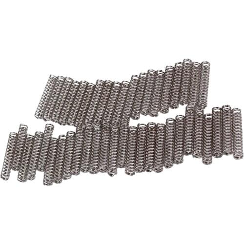 Tooyful 45pcs Guitar Humbucker Pickup Springs for Electric Guitar Replacement 25x4.7mm