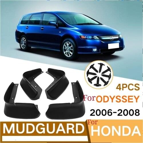 Automobile Mudguard For Honda Odyssey 2006-2008 High-quality Mudguard Anti-splash Protect Body Car Accessories