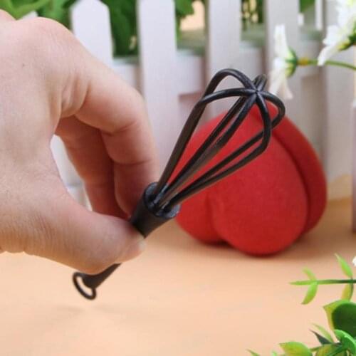1Pc Kitchen Egg Mixer Mini Agitator Plastic Whisk Egg Beater Stirrer Salon Dye Garde Mixer Barber Hair Care Styling Tools