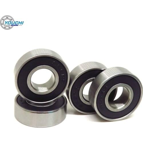 1pcs 9.525x22.225x7.142 mm SR6 2RS 440C Stainless Steel Deep Groove Ball Bearings R6 RS ABEC-5 Miniature Inch Bearing