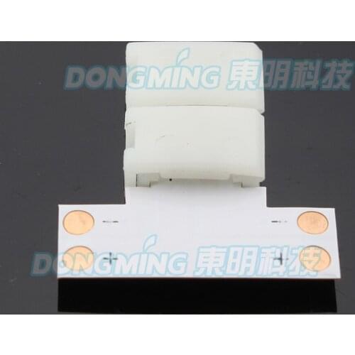 2pcs PCB led connector cable T Shape led strip connector 2 pins 8mm