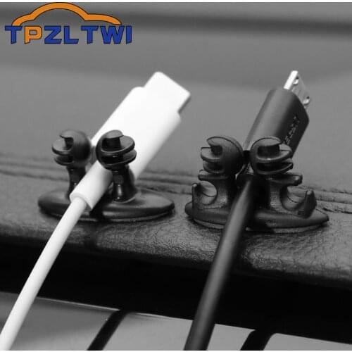 8Pcs Car Wire Cable Holder For Smart Fortwo Forfour 451 453 450 452 454 Crossblade City-Coupe Roadster Headphone Cable Clip