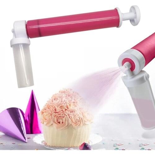 Cake Airbrush Coloring Sprayer Duster Manual Watering Can Cake Decorating Tools Baking Tools Color Duster DIY Kitchen Supplies