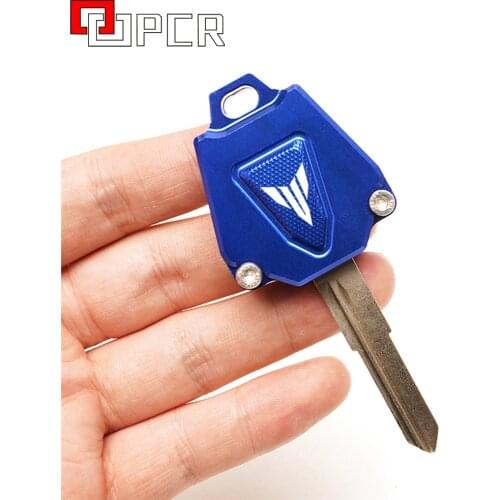 For YAMAHA MT09 MT07 R1 R6 XJR1300 FJR1300 FZ1 FZ6 Motorcycle Aluminum Key Chain Cover Case Shell