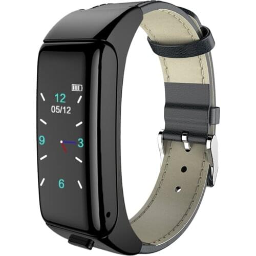 B6 2 IN 1 Smart Watch Bluetooth Smart Bracelet Headset for Business Sports PICK