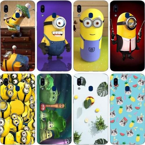 Case For Samsung Galaxy A30 2019 A305 A305F SM-A305F A305F-DS 4G LTE Back Cover Original Printed Flower Cartoon Phone Case