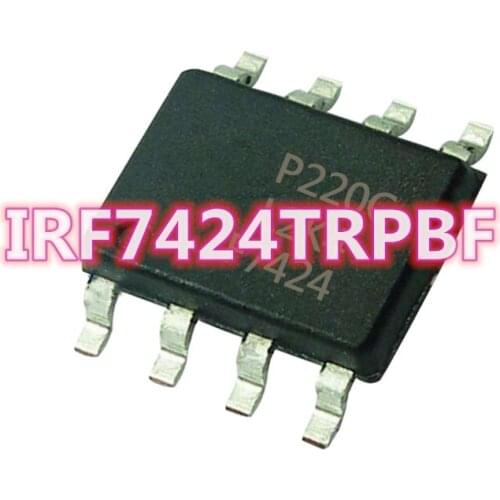Good quality IRF7424TRPBF IRF7424TR F7424TR F7424 SMD SOP8 P-channel MOS field effect transistor original Free shipping
