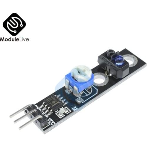 10Pcs TCRT5000 Infrared Reflective IR Switch Sensor Board Barrier Line Tracking Module 4Pin 3.3-5V For Arduino Smart Car