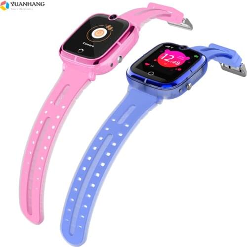 IP67 Waterproof Smart LBS WIFI Accurate Tracker Location SOS Call Remote Monitor Camera Kids Student Phone Watch Wristwatch
