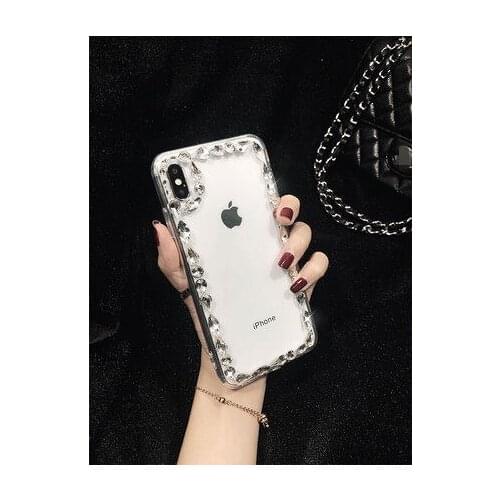 Fashion Color Diamond Rhinestone Case For Xiaomi Redmi Note8 Note7 Pro Note8T For Redmi8 7 Cover Bling Glitter Woman luxury Case