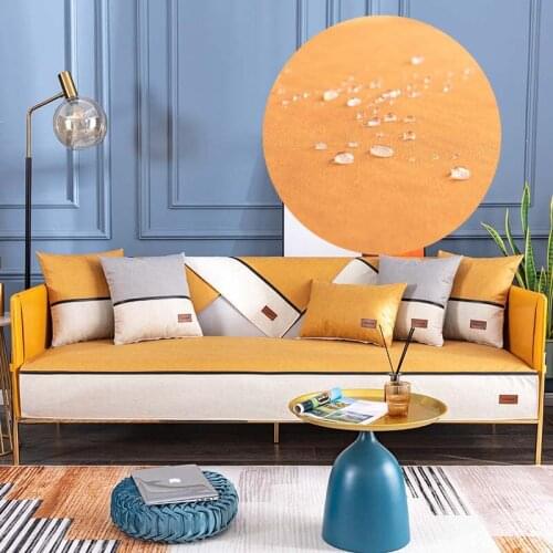 Moden Style Waterproof Sofa Cover Urine-proof Anti-cat scratch sofa cushion Non-slip sofa cover towel four seasons universal
