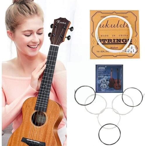 Classical Guitar Strings Set Nylon Copper Alloy Wire Part Elasticity Musical Instrument Stable Replacement Medium Tension A0G9