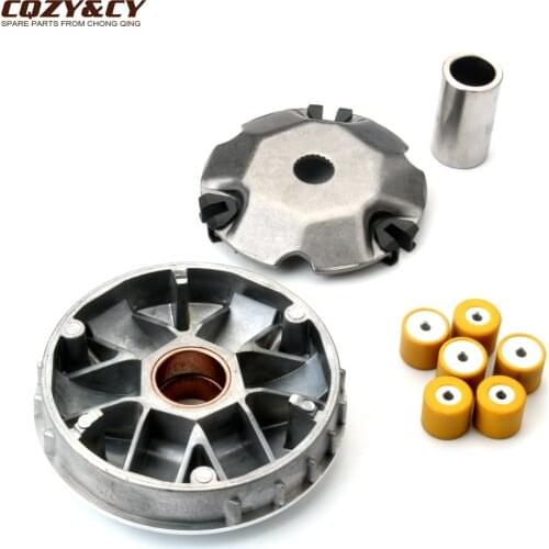 Scooter Variator Kit 10g Roller Set Weight for Derbi 125 Gp1 Low Seat Eu3 Rambla 125cc CM144403