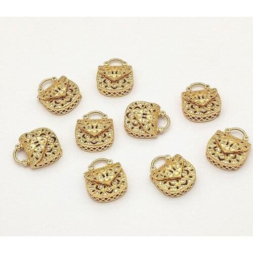 New Arrival! 17x14mm 50pcs Cubic Zirconia Charm For Handmade Necklace/Earrings make DIY Parts,Jewelry Accessories Findings