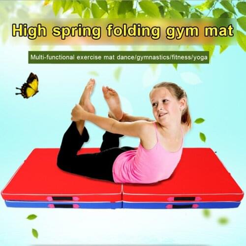 100cm/120cm Gym mat Oxford cloth l folding dancefolding gymnastics fitness yoga dance training yoga flip mat