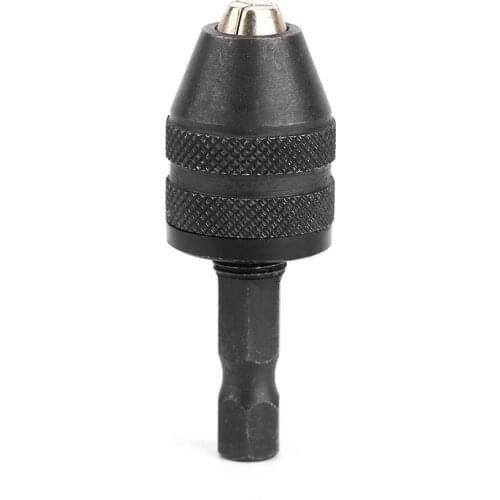 1/4 '' Hex Shank Drill Bit Keyless Electric Drill Chuck Quick Change Screwdriver Adapter Converter Grind Drilling Rotary Tools