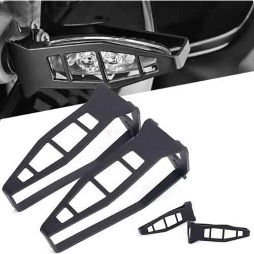 Front Turn Signal Light Shield Grill Protector For-BMW F750GS F850GS/Adv. R 1200 GS/LC/Adv Adventure R1250 R GS ADV