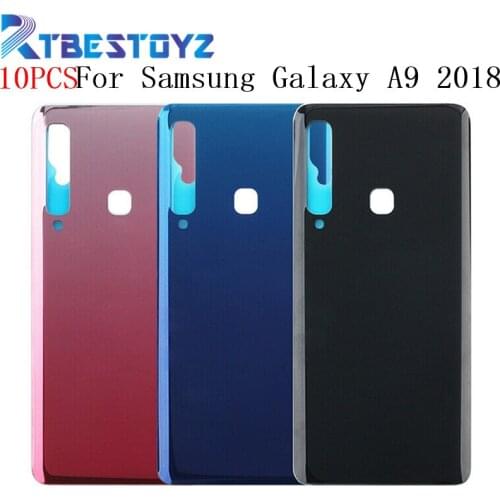 10PCS/Lot Back Battery Housing Cover With Adhesive For Samsung Galaxy A9 (2018) A920