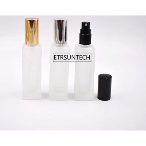100pcs Glass Refillable Bottles 20ML Spray Perfume Bottle Empty Cosmetic Containers With Spray Makeup Accessory F3107
