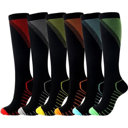 30% Hot Sale Men Women Outdoor Sports Football Soccer Running Nylon Compression Calf Socks