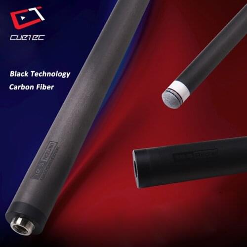 Cuetec billiard pool Cue black technology Carbon Fiber Shaft 12.5mm coordinate Fury Predator Mezz