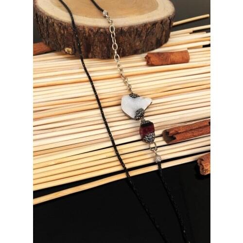 Dr Stone Natural Stone handmade quartz Stone women Necklace KTDR3 439744793