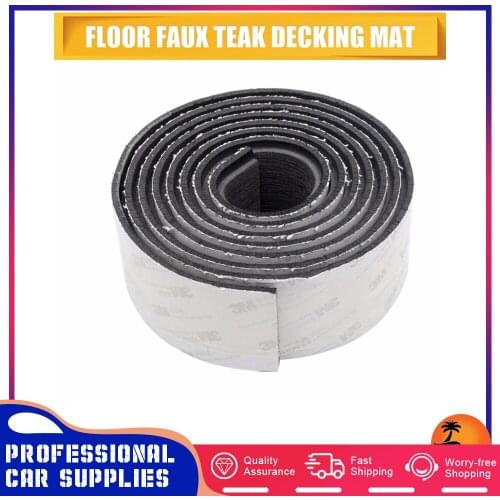 EVA Carpet Marine Pad Foam Flooring Faux Teak Decking MatCaravan RV Yacht Boat 240cm X 5.7cm X 0.6cm