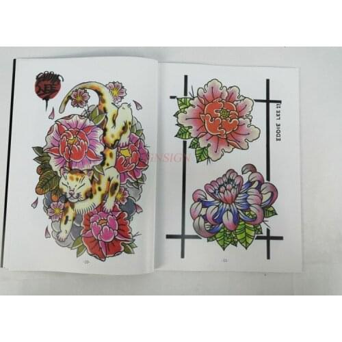 Tattoo Book Tattoo Manuscript Books Atlas Equipment Japanese Traditional Old School Style Fatal Cartoon Character Sale