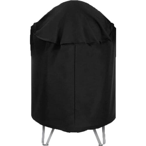 BBQ Grill Cover,Charcoal Kettle Protective Cap Gas Round Patio Fire Pits Bowl Basket Barbecue Waterproof Outdoor Coverings