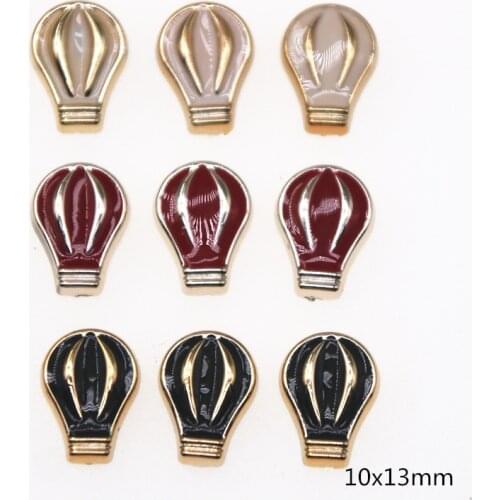 50pcs 10x13mm Black/White/red small house Flatback Delicate Round Buttons Home Garden Crafts Scrapbooking DIY crafts