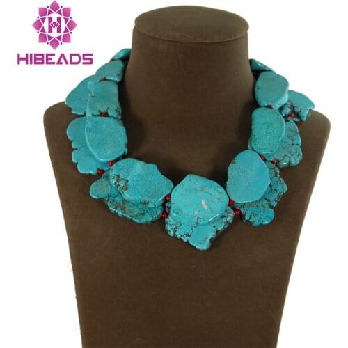 New Handmade Chokers Stone Statement Necklace Indian Fashion Necklace Chunky Style Jewelry TN084