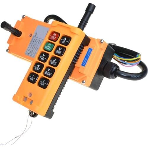 OBOHOS 10 Channels 1 Speed industrial wireless Truck Hoist Crane Winch Radio Remote Control System Controller XH00025