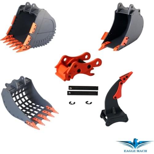 Rc simulate metal scarifier / excavator bucket assembly for 1/14 scale Remote control hydraulic excavator toy model