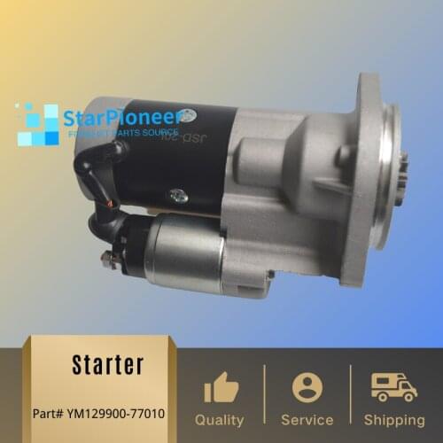 Forklift parts starter YM129900-77010 for engine motor 4D94E /4D98E/4D94LE/4TNE94/4TNE98/4TNV94/4TNV98