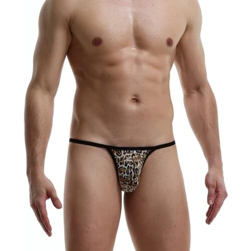 Sexy Gay Underwear Men Briefs Shorts Ice Silk Breathable Low Rise U Convex Pouch Penis Cueca calzoncillo Large Size M-3XL