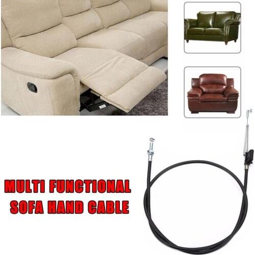 Universal Aluminum Metal Pull Recliner Handle Chair And Handle Replacement Metal Cable For Sofa Couch With Lever Spring Recliner