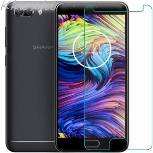 Smartphone 9H Tempered Glass for Sharp R1S 5.5" GLASS Protective Film Screen Protector cover Mobile phone