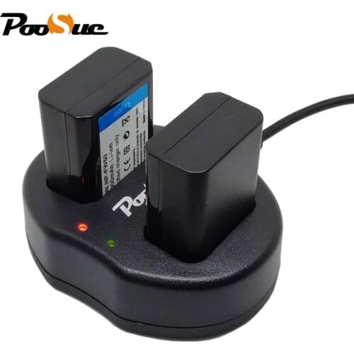 NP FW50 battery charger NP-FW50 NPFW50 Bateria Oval Dual USB charger for Sony NEX-5 NEX-7 SLT-A55 A33 A55 A37 A3000 A5000