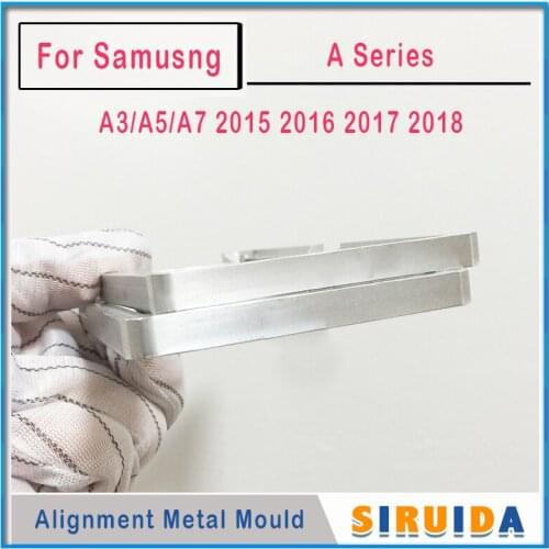 For Samsung Galaxy A3 A5 A7 A310 A320 A520 A310 A710 A8 A750 A9 2018 LCD Outer Glass Lens UV OCA glue Alignment Mould