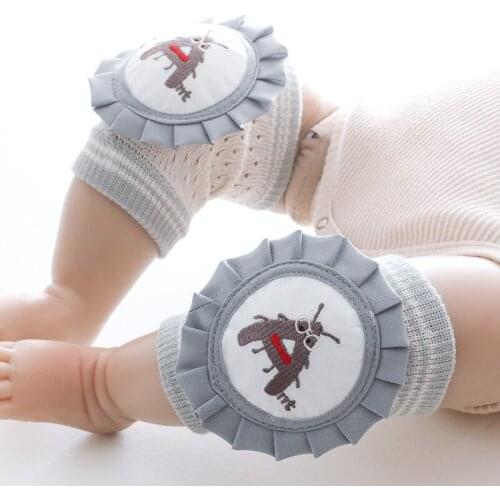 1 Pieces Kids Girl Boy Crawling Elbow Toddlers Baby Knee Pads Protector Safety Mesh Kneepad Leg Children cushion Legging Infants