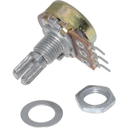 5pcs 15MM WH148 B1K B2K B5K B10K B20K B50K B100K B250K B500K B1M 3pin 1K 2K 5K 10K 20K 50K 100K 250K 500K 1M