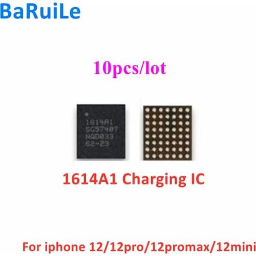 BaRuiLe 10pcs 1614A1 USB Tristar Charger Charging ic for iphone 12 12PRO/12PRO Max /12mini