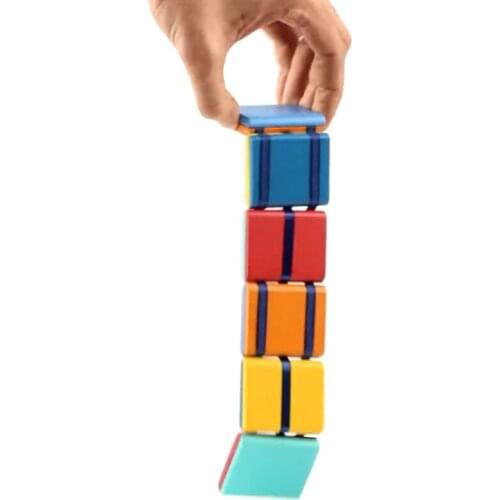 Colorful Turning Plate Wooden Ladder Change Visual Illusion Novelty Decompression Childrens Day Childrens Toy Birthday Gift